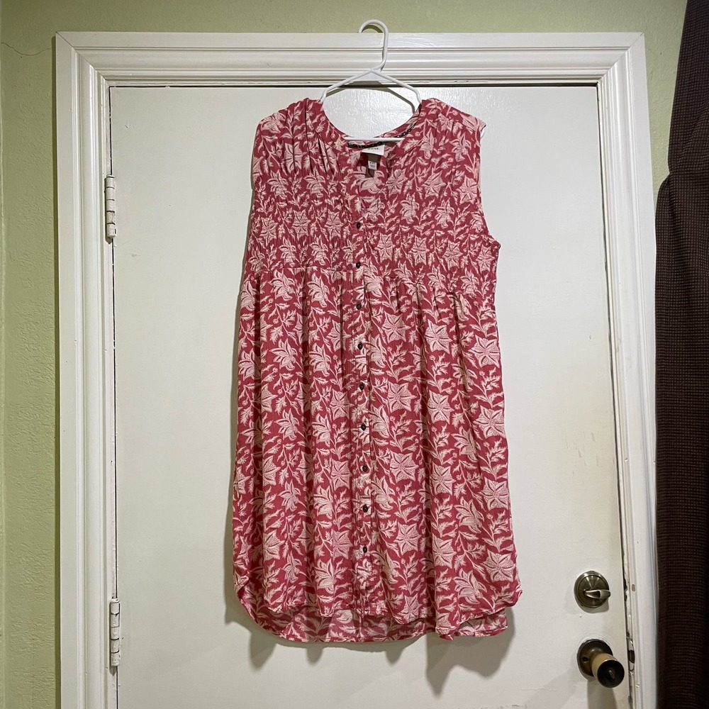 Knox rose casual floral dress in size xxl